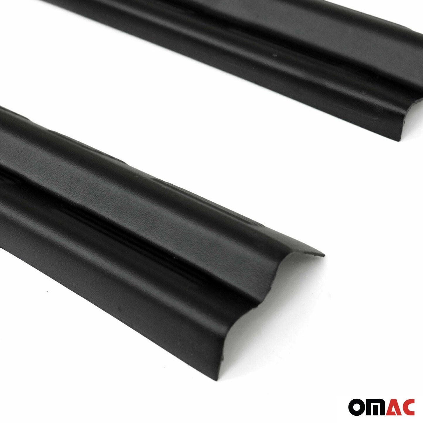 Protecții prag ușă pentru Ford Transit 2006-2014, cauciuc TPE, negru, set 2 piese