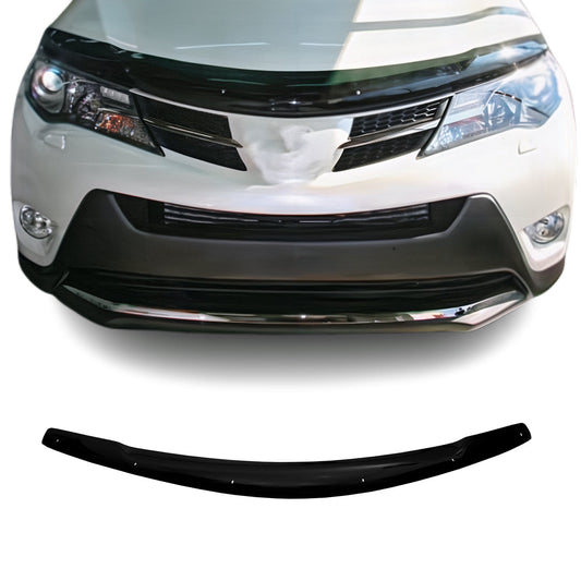Motorhaube Deflektor Insekten Steinschlagschutz für Toyota RAV4 2013-2018 Dunkel