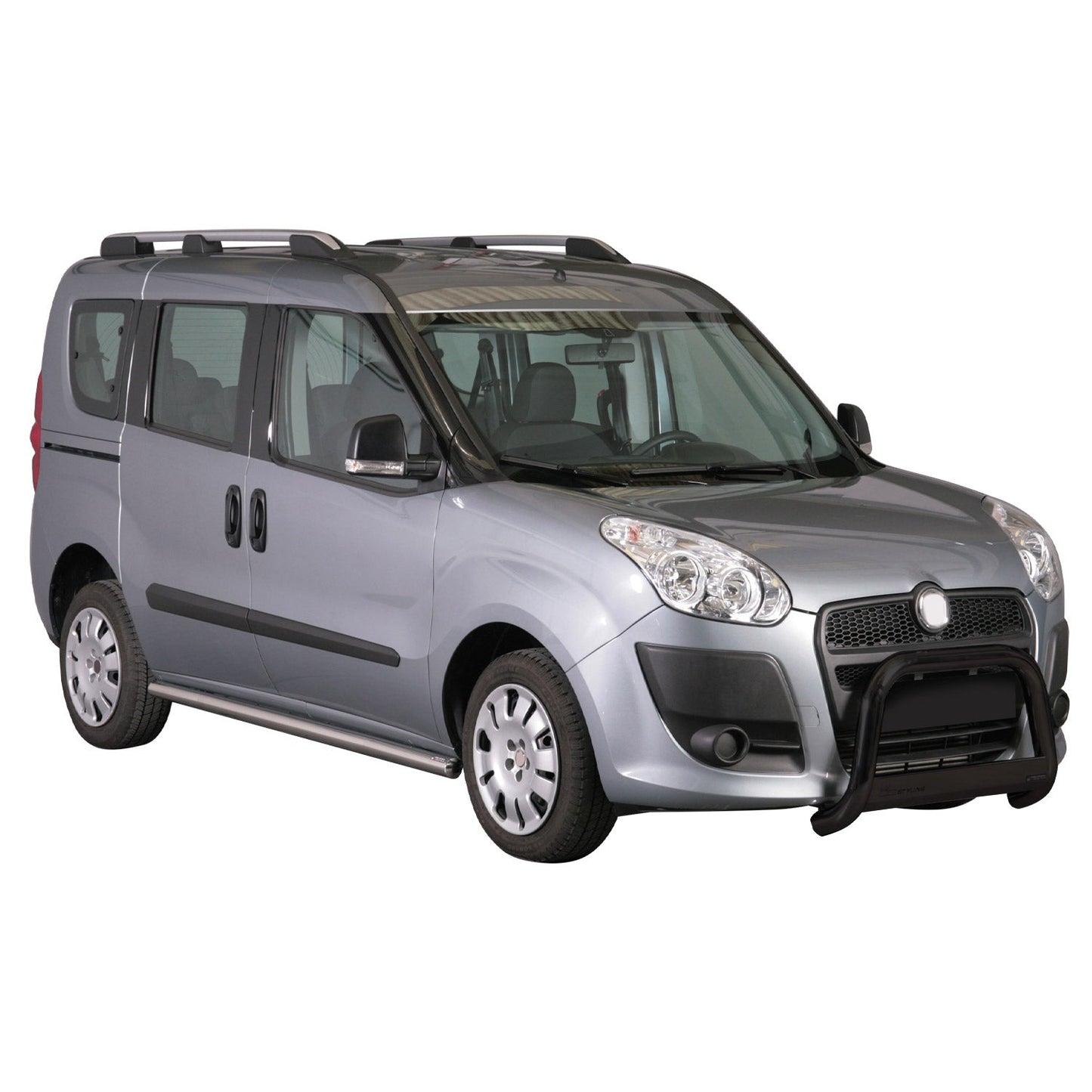 Frontbügel Frontschutzbügel für Fiat Doblò 2010-2015 ø63mm Stahl Schwarz Schutz