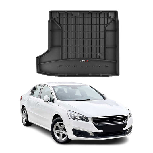 OMAC Gummi Kofferraumwanne für Peugeot 508 SD 2010-2018 TPE Laderaumwanne