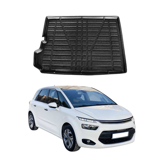Kofferraumwanne Laderaumwanne für Citroen C4 Grand Picasso 2013-2021 Gummi TPE