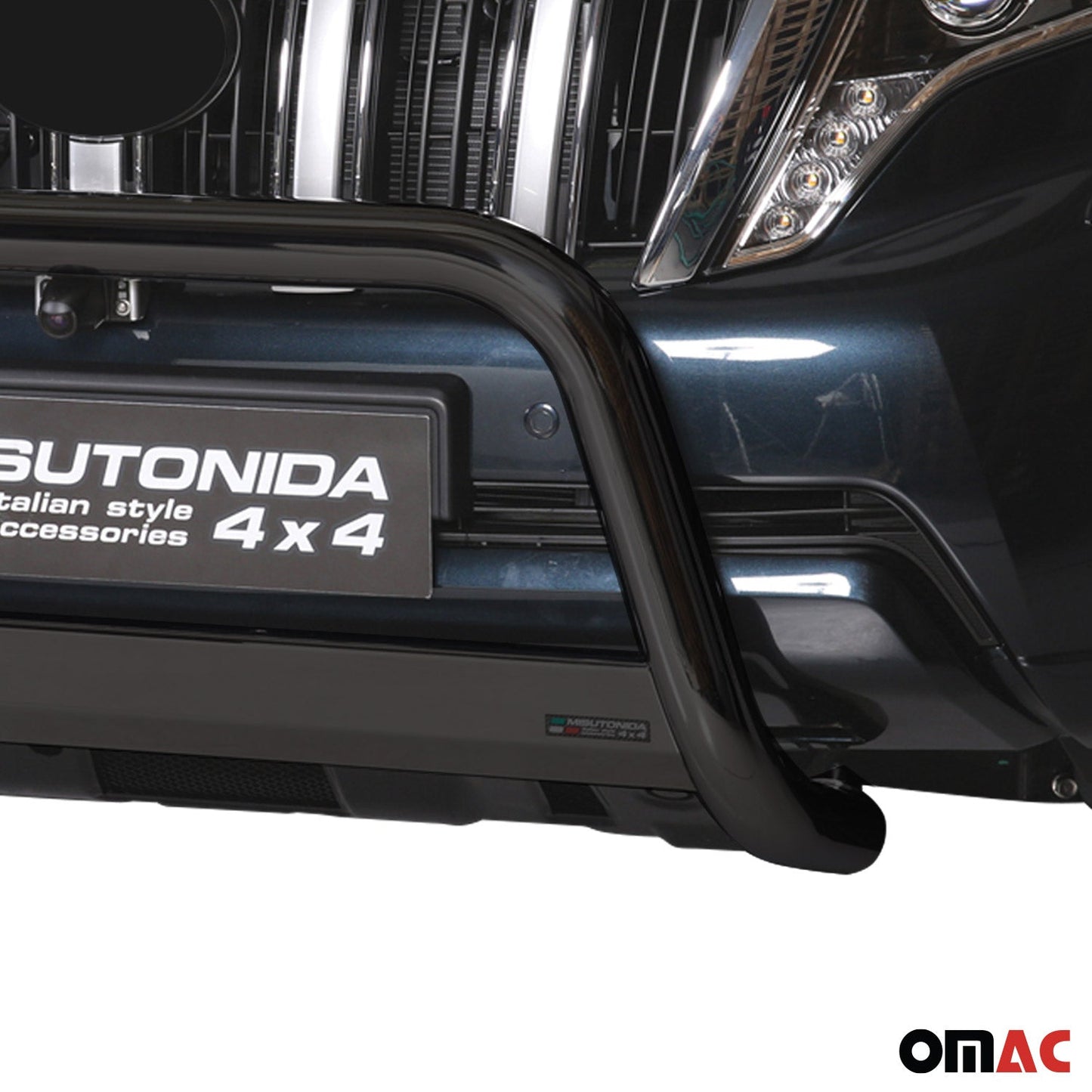 Frontbügel Frontschutz für Toyota Land Cruiser Prado J150 2014-2017 ø63 Schwarz