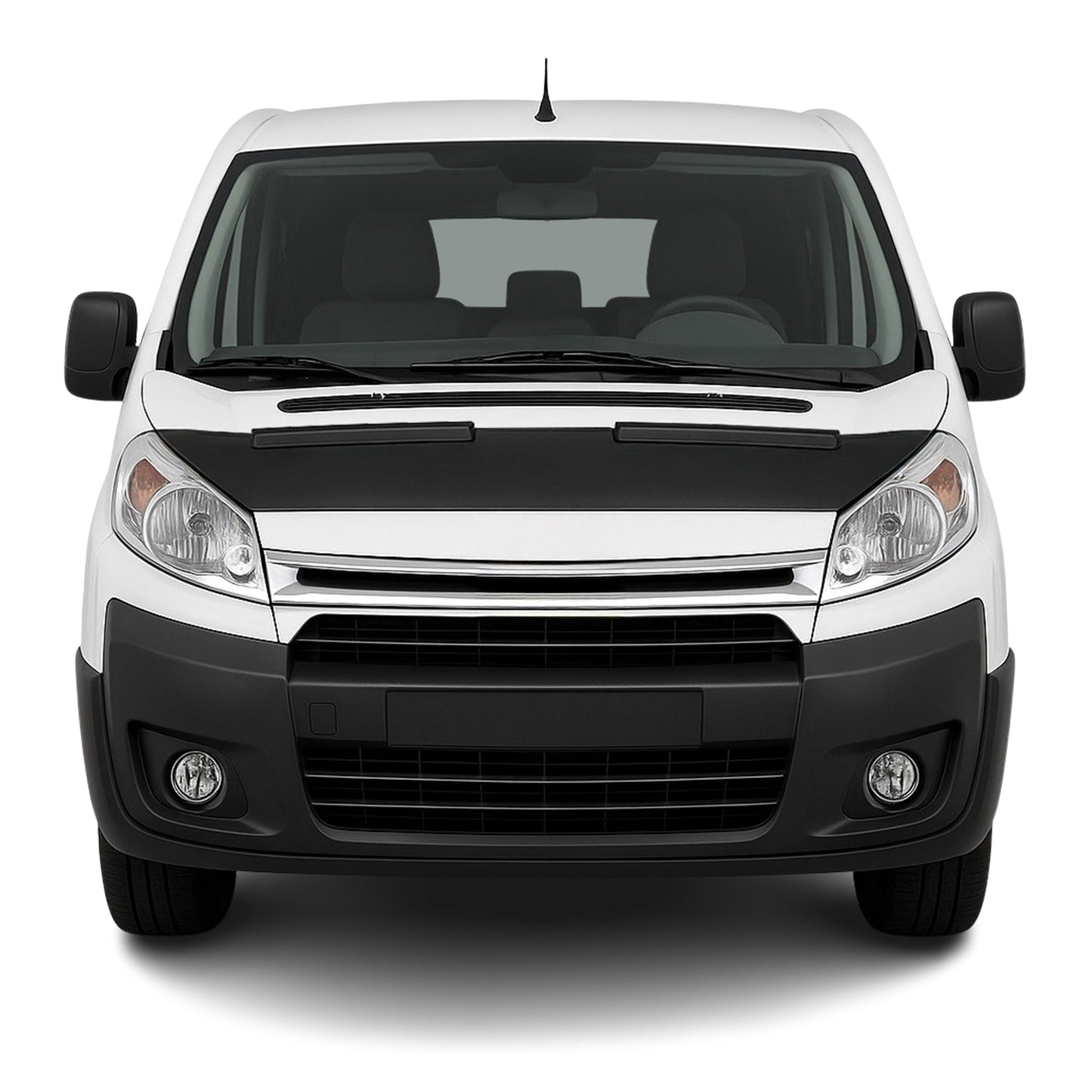 Protecție capotă anti-ciobire pentru Citroen Jumpy 2007-2017, jumătate neagră