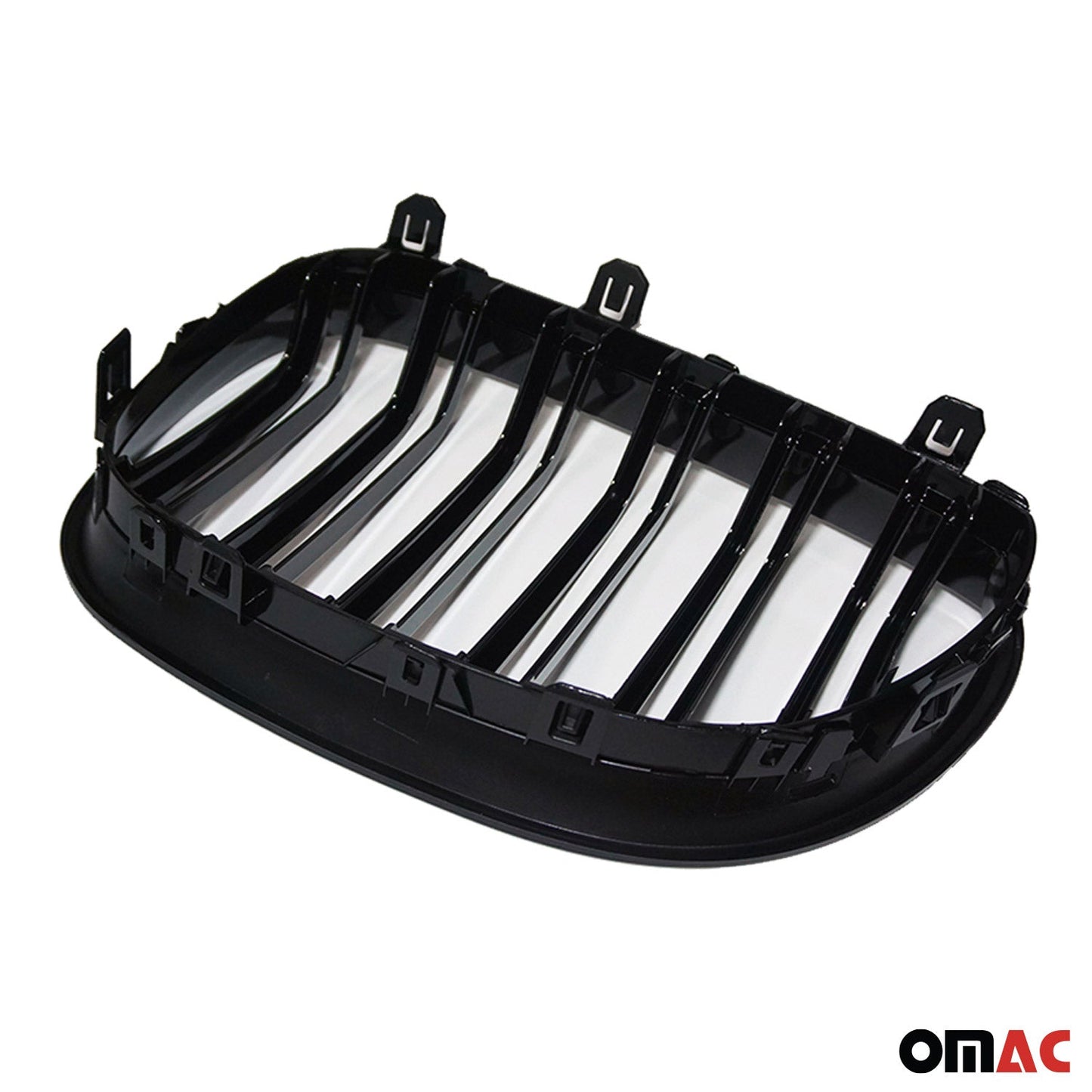 Nieren Grill Kühlergrill für BMW 5er E60 M5 Limo 2004-2010 Schwarz Glanz