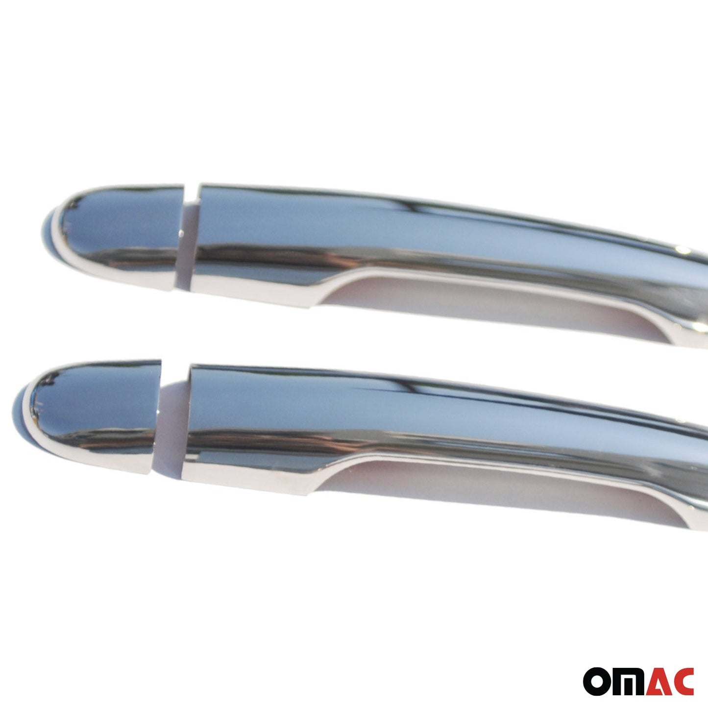 Ornamente mâner ușă, capace mâner ușă pentru Renault Clio 2012-2019 2 uși, oțel inoxidabil, 4x