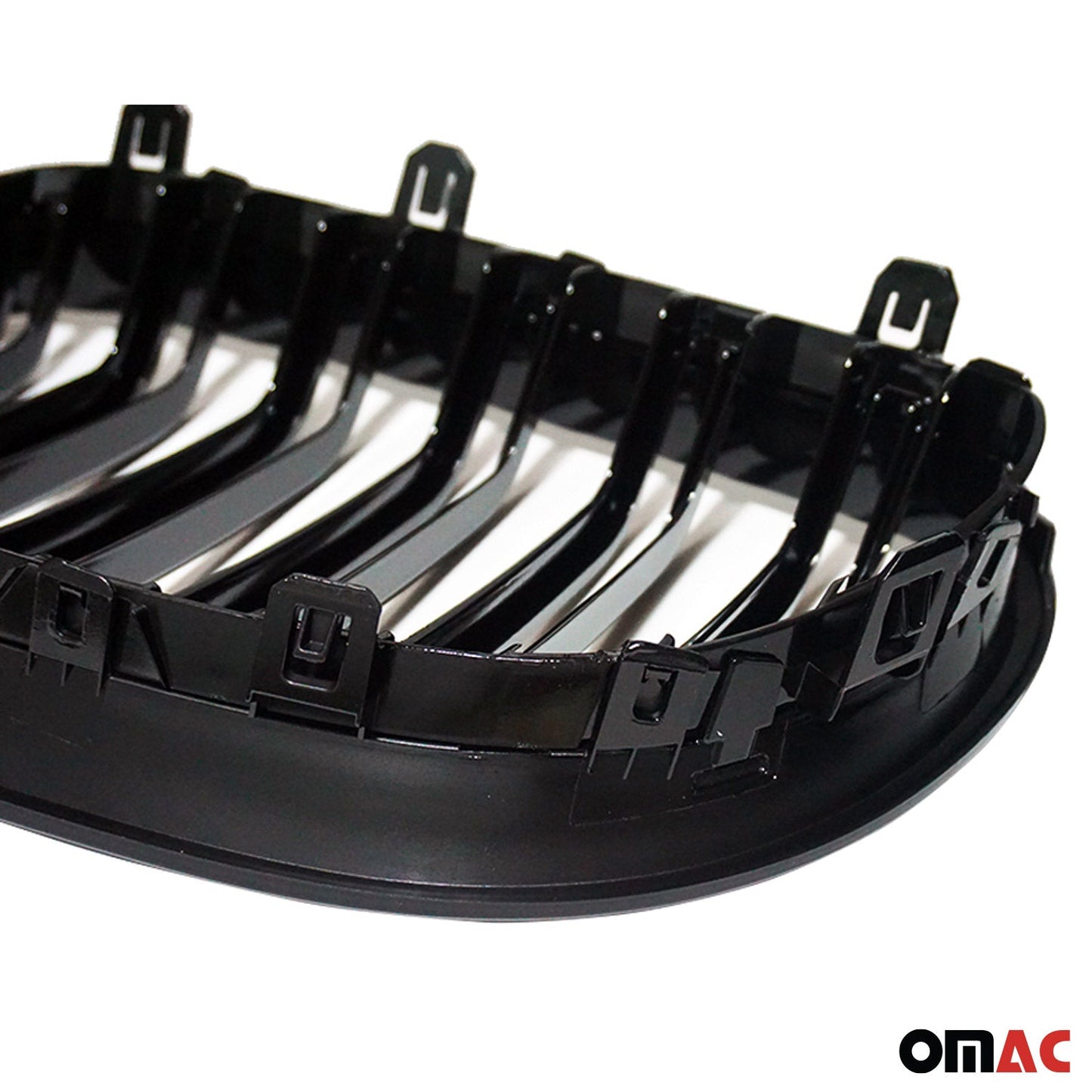 Nieren Grill Kühlergrill für BMW 5er E60 M5 Limo 2004-2010 Schwarz Glanz