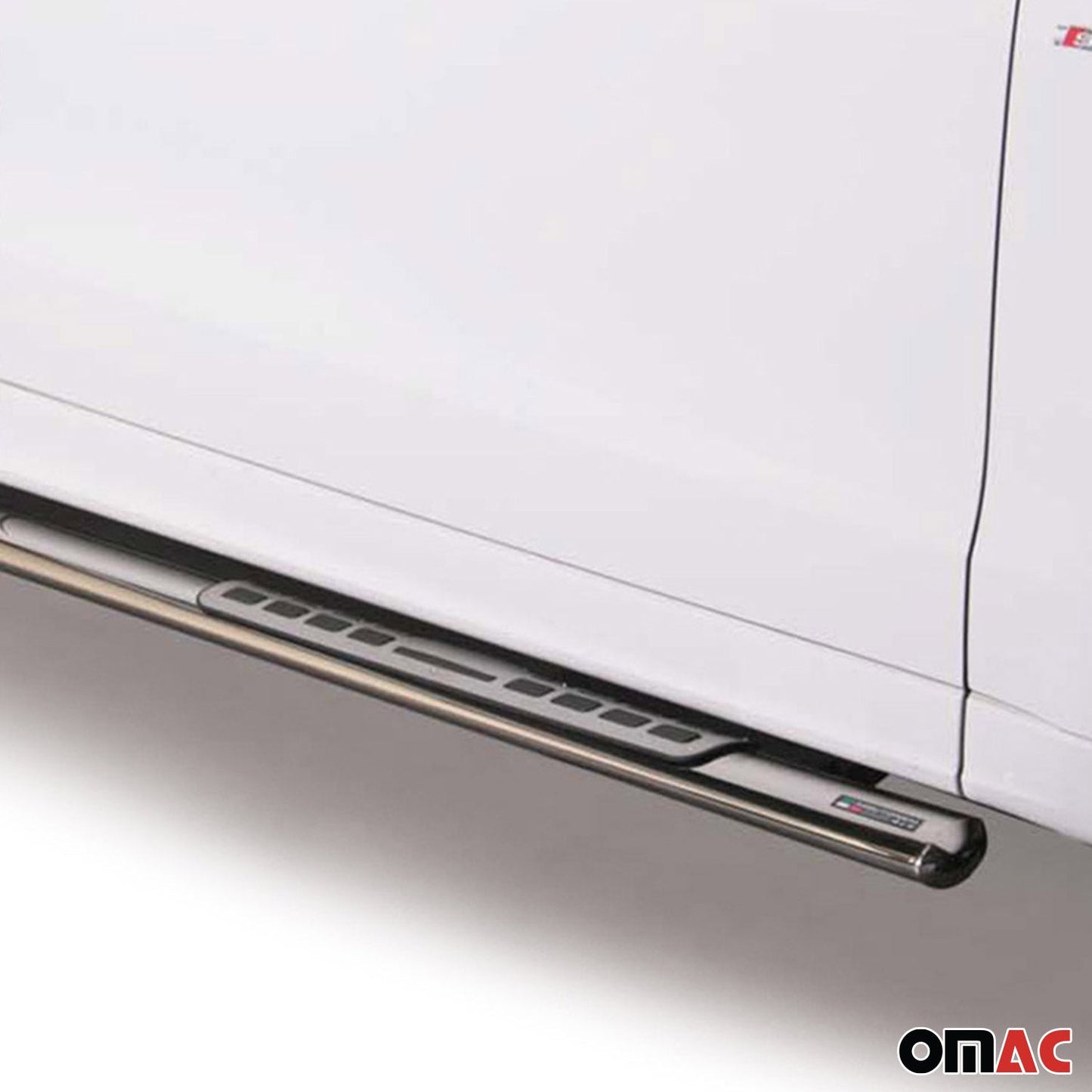 Edelstahl Seitenschweller Schwellerrohre für Audi Q5 8RB 2008-2017 Silber