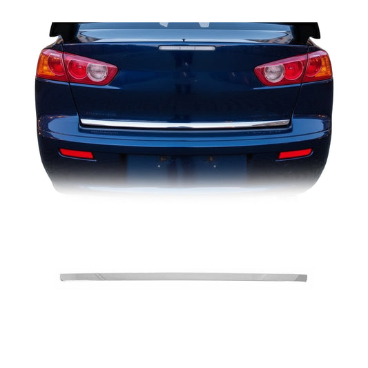 Kofferraumleiste Heckleiste für Mitsubishi Lancer 2007-2017 Edelstahl Chrom