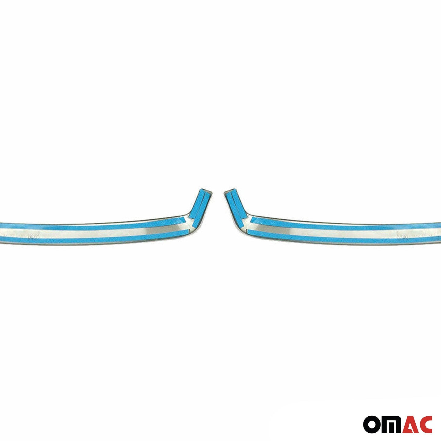 Scheinwerfer Leisten Scheinwerferblende für Renault Thalia 2013-2021 Chrom 2x