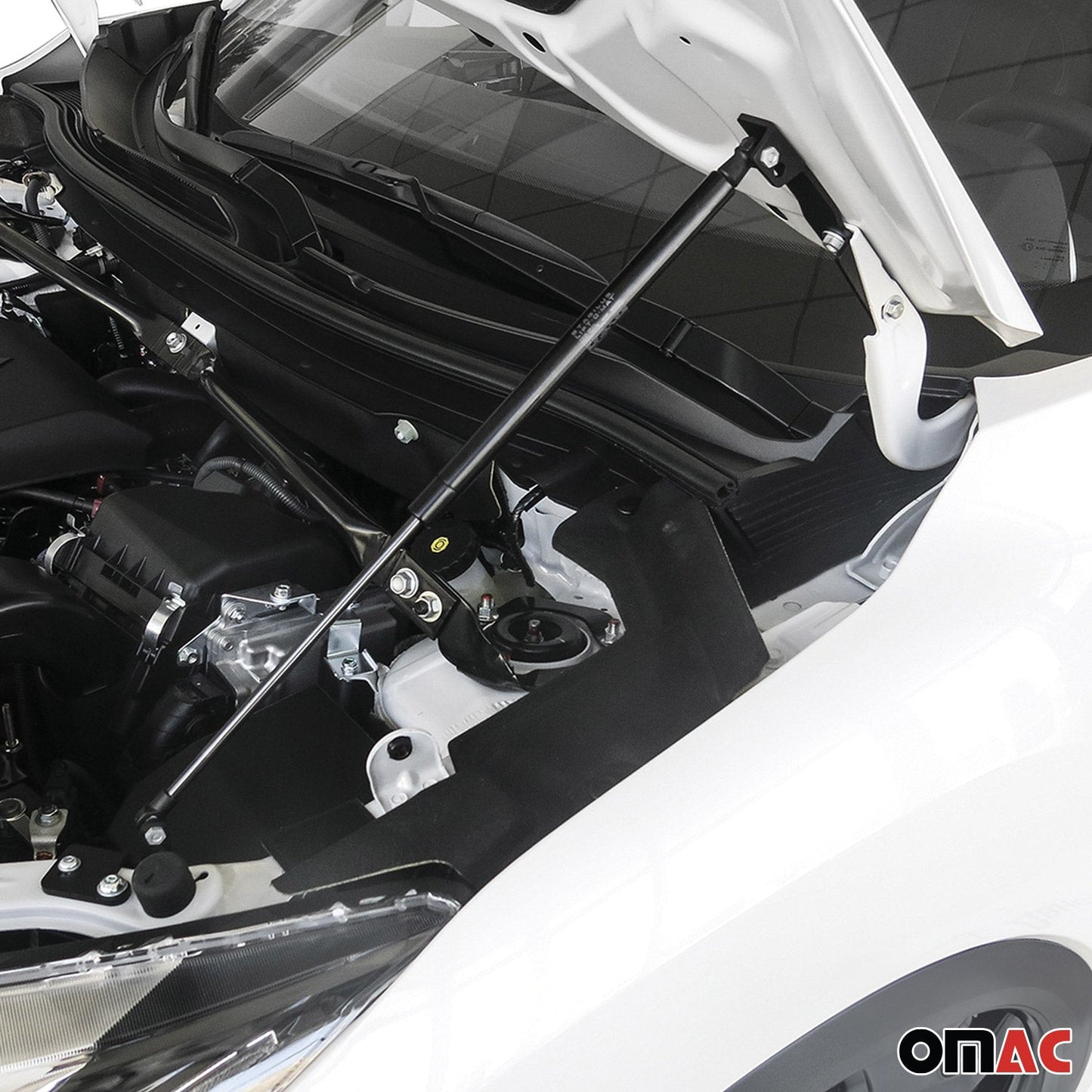 2x Motorhaubendämpfer Gasfeder Dämpfer für Mitsubishi Eclipse 2018-2020 Stahl