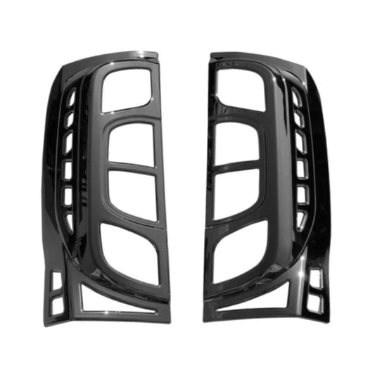 Ornamente stopuri Fiat Fiorino III 2008-2022, crom închis, ABS, 2x