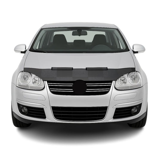 Haubenbra Steinschlagschutz Bonnet Bra für VW Jetta 2005-2010 Kariert Halb