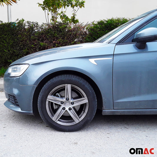 Ornamente laterale uși, benzi uși, decorațiuni laterale pentru VW Jetta 2011-2019, oțel inoxidabil cromat, 2x