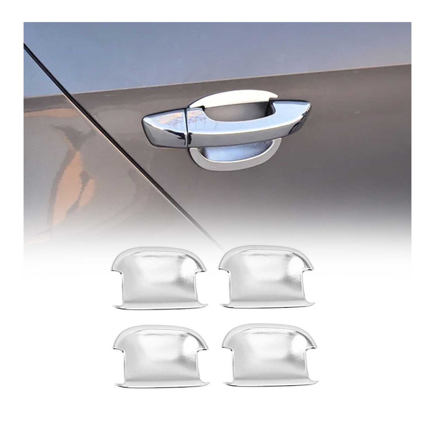 Türgriffschalen Türgriffmulden für VW Passat CC 2008-2017 Chrom 4x