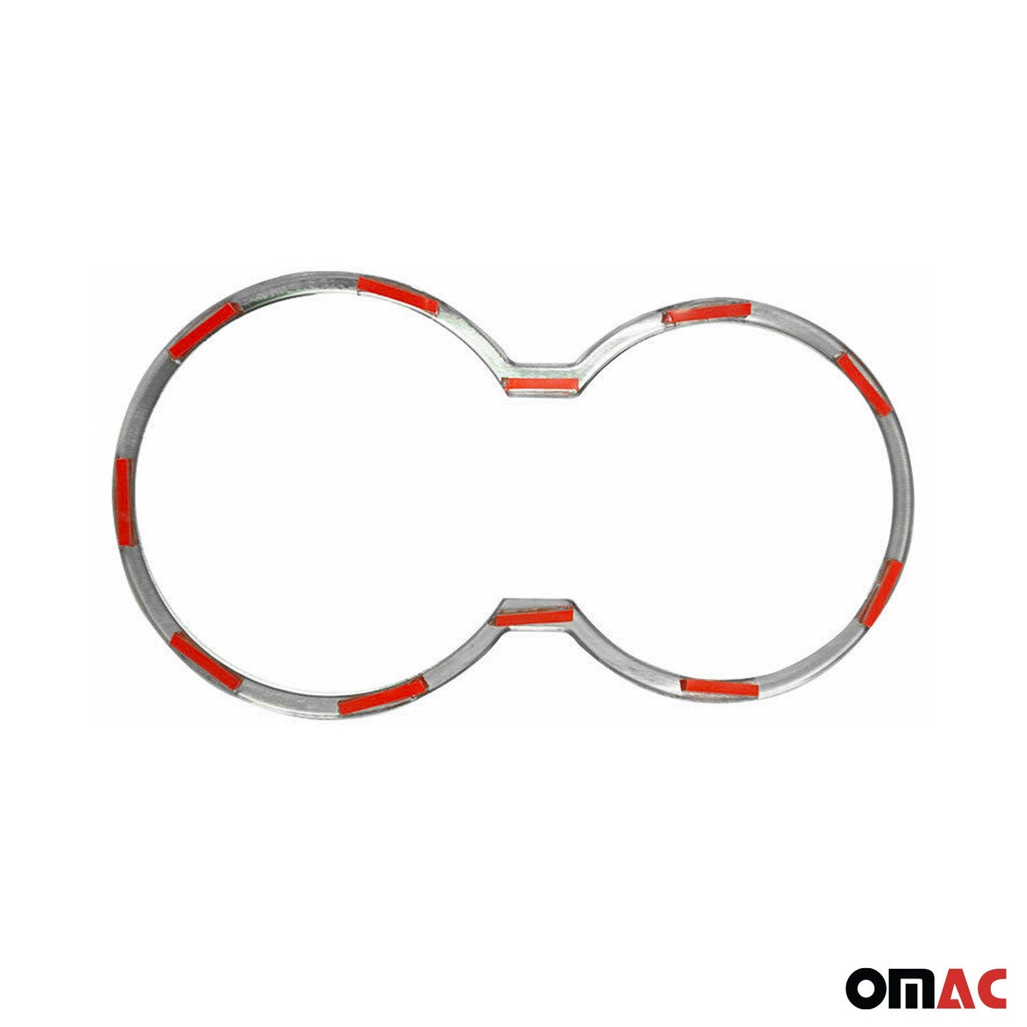 Cadru suport pahar pentru Hyundai ix35 2010-2015, oțel inoxidabil, cromat, 1 bucată