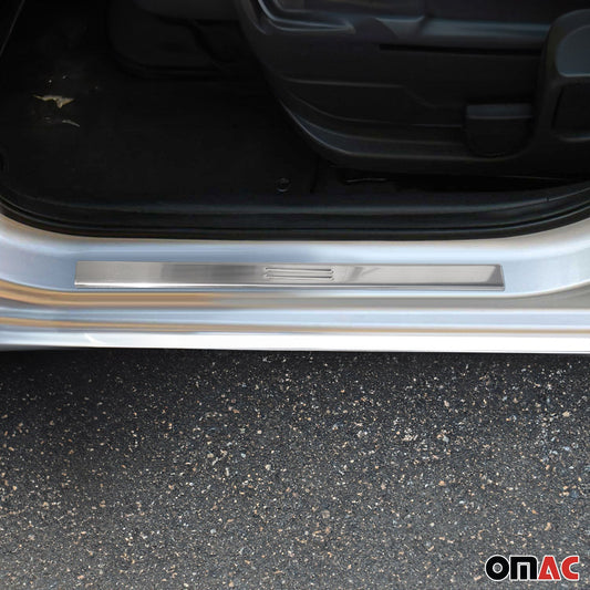 Ornamente prag ușă pentru Mercedes ML Class W163 1998-2005, cromate, 4x