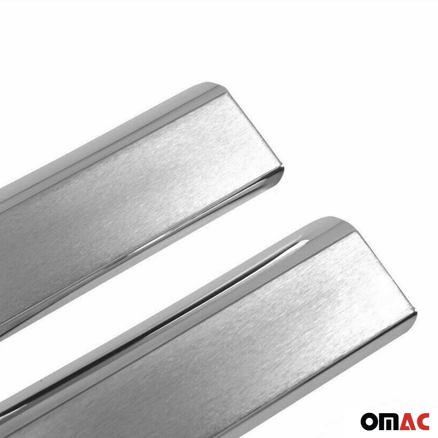 Ornamente prag uși pentru VW Tiguan 2007-2016, oțel inoxidabil, argintiu, 4x