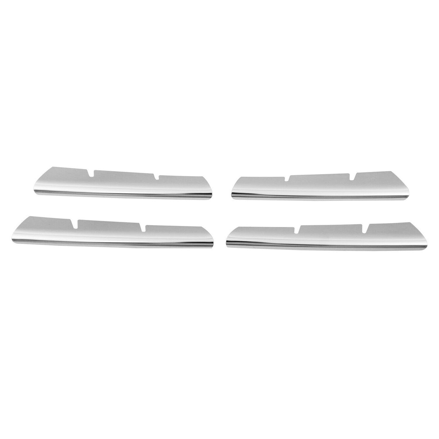 Kühlergrill Leisten Grillleisten für Renault Megane 2006-2010 Chrom Silber 4x