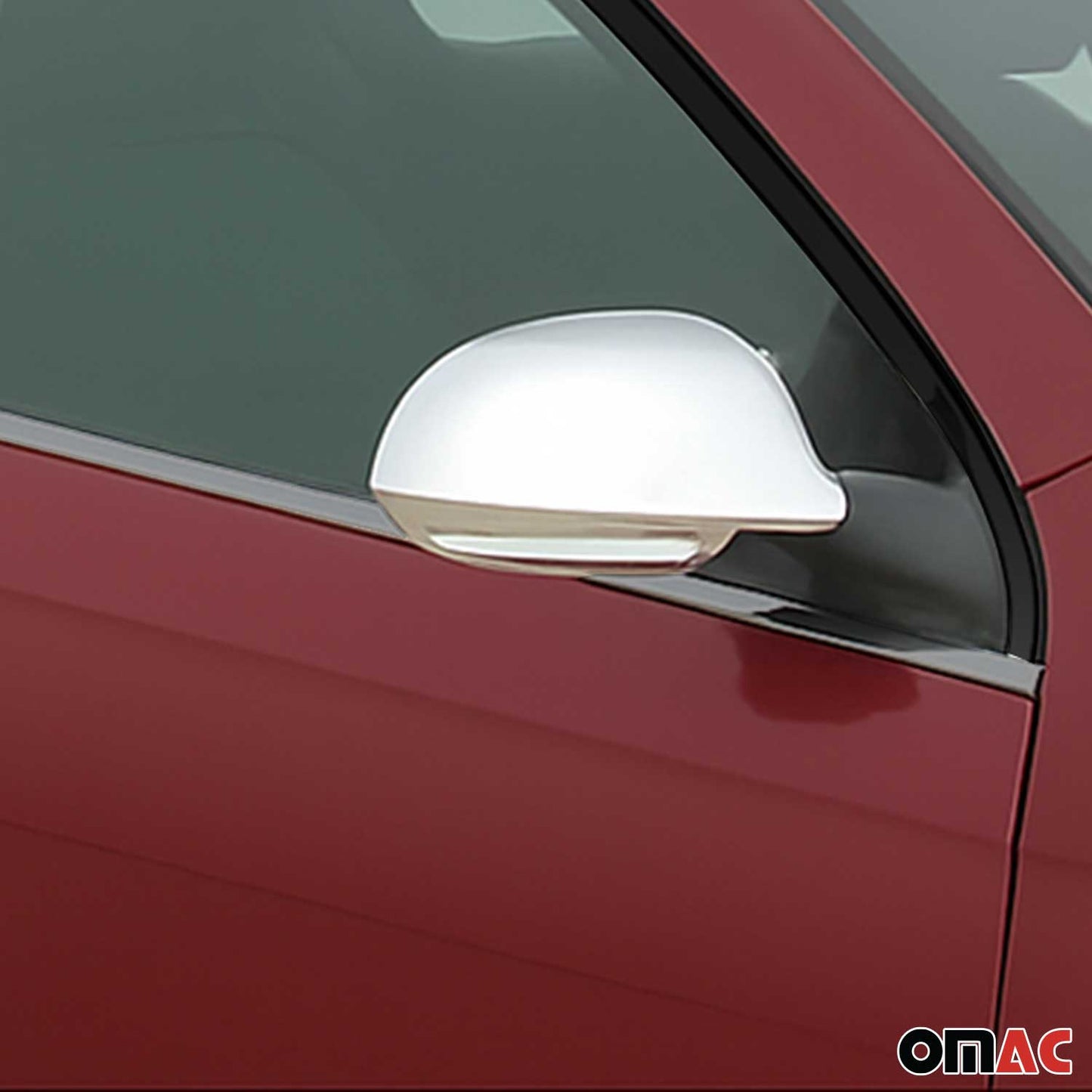 Benzi decorative pentru geamuri pentru VW Jetta 2010-2018, oțel inoxidabil, închise la culoare, 6 bucăți