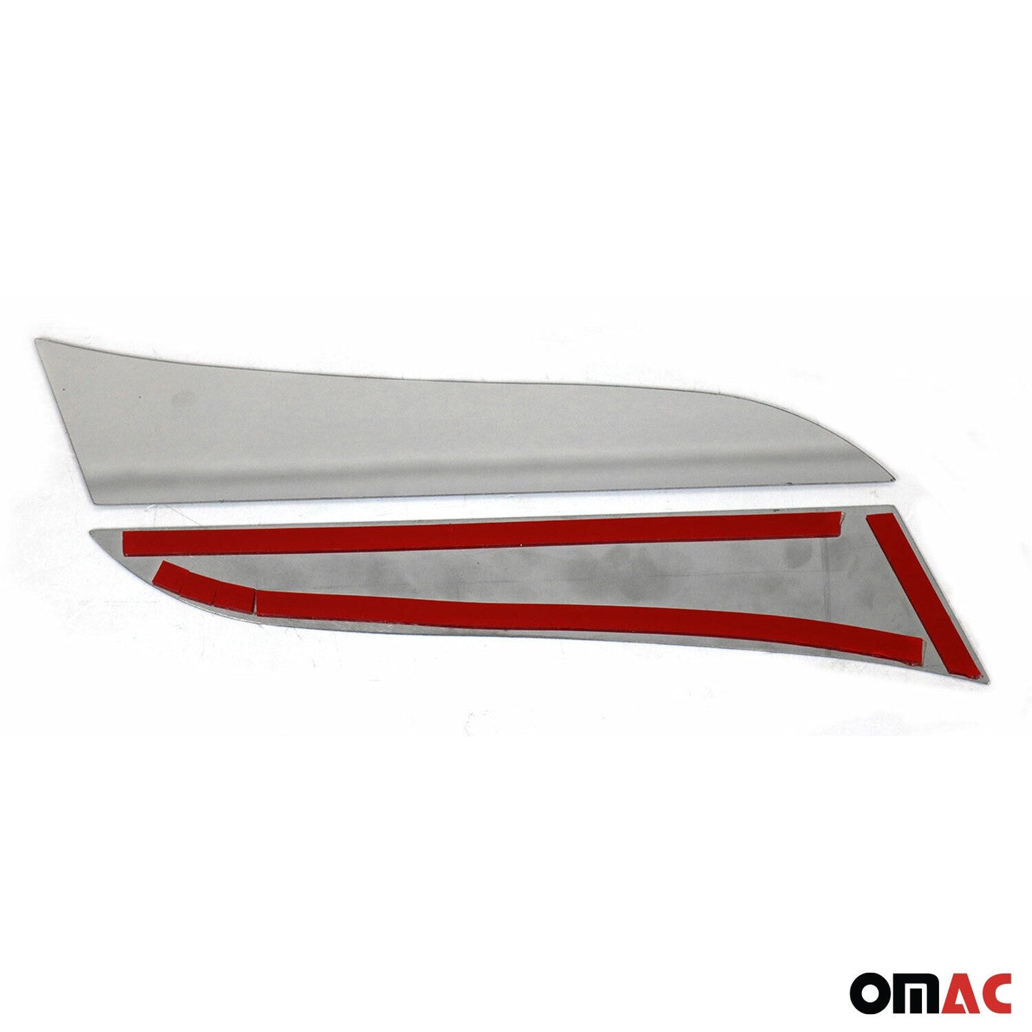 Spoiler Leiste Kofferraum Leiste für Jeep Compass 2016-2025 Edelstahl Silber 2x