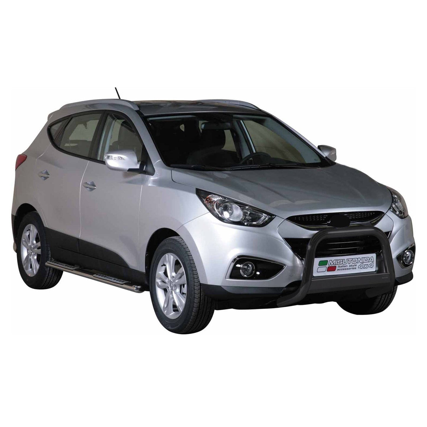 Frontbügel Frontschutzbügel für Hyundai ix35 2009-2015 ø63mm Stahl Schwarz