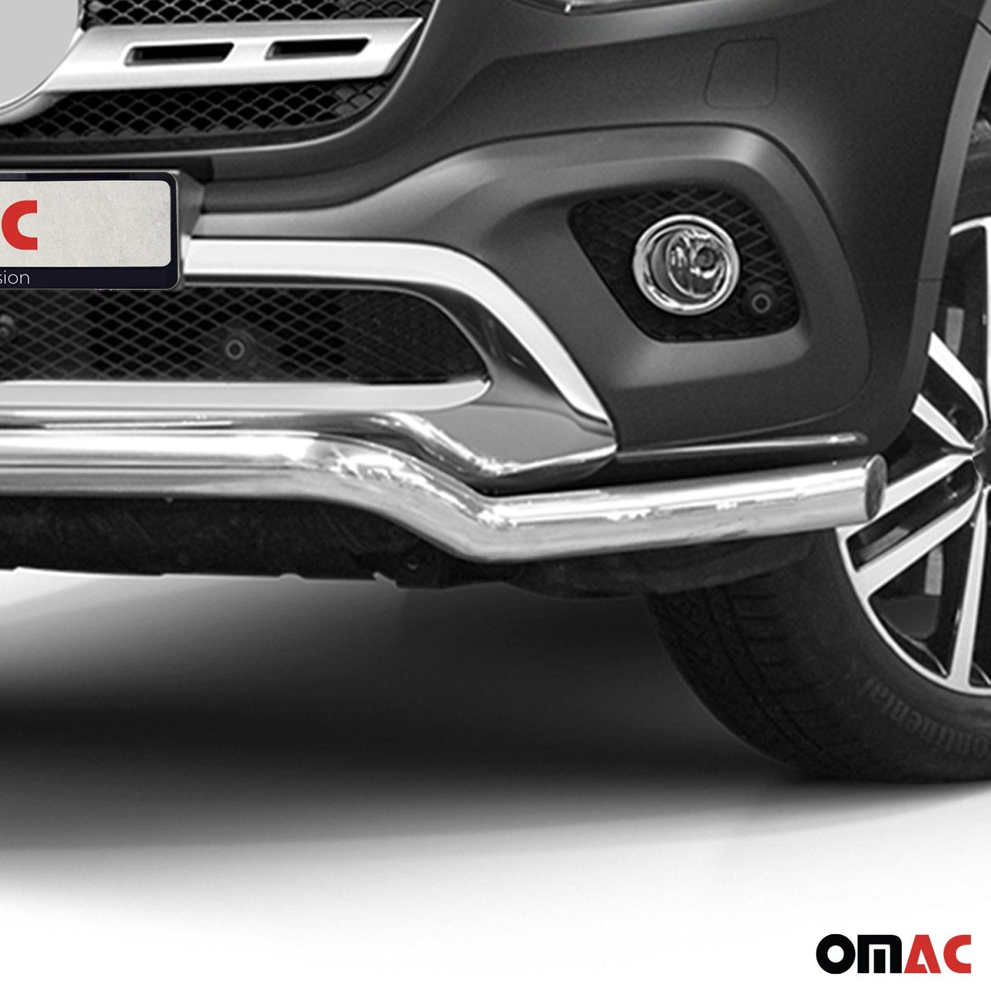 Bară de protecție față, bară de protecție față pentru Mercedes X Class 2017-2020, omologată ABE, argintie