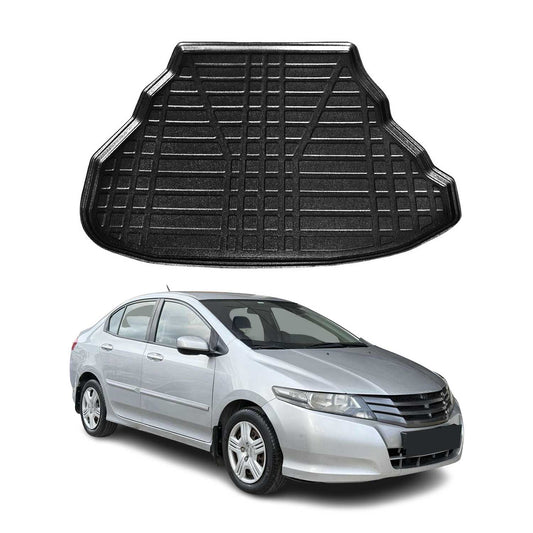 Kofferraumwanne Laderaumwanne für Honda City 2009-2019 Stufenheck Gummi TPE