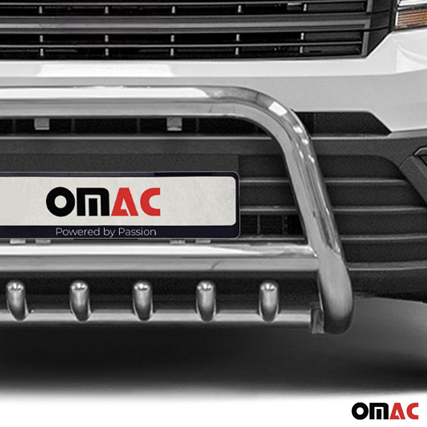 Frontbügel Frontschutzbügel für VW Crafter 2017-2025 mit ABE Stahl Silber