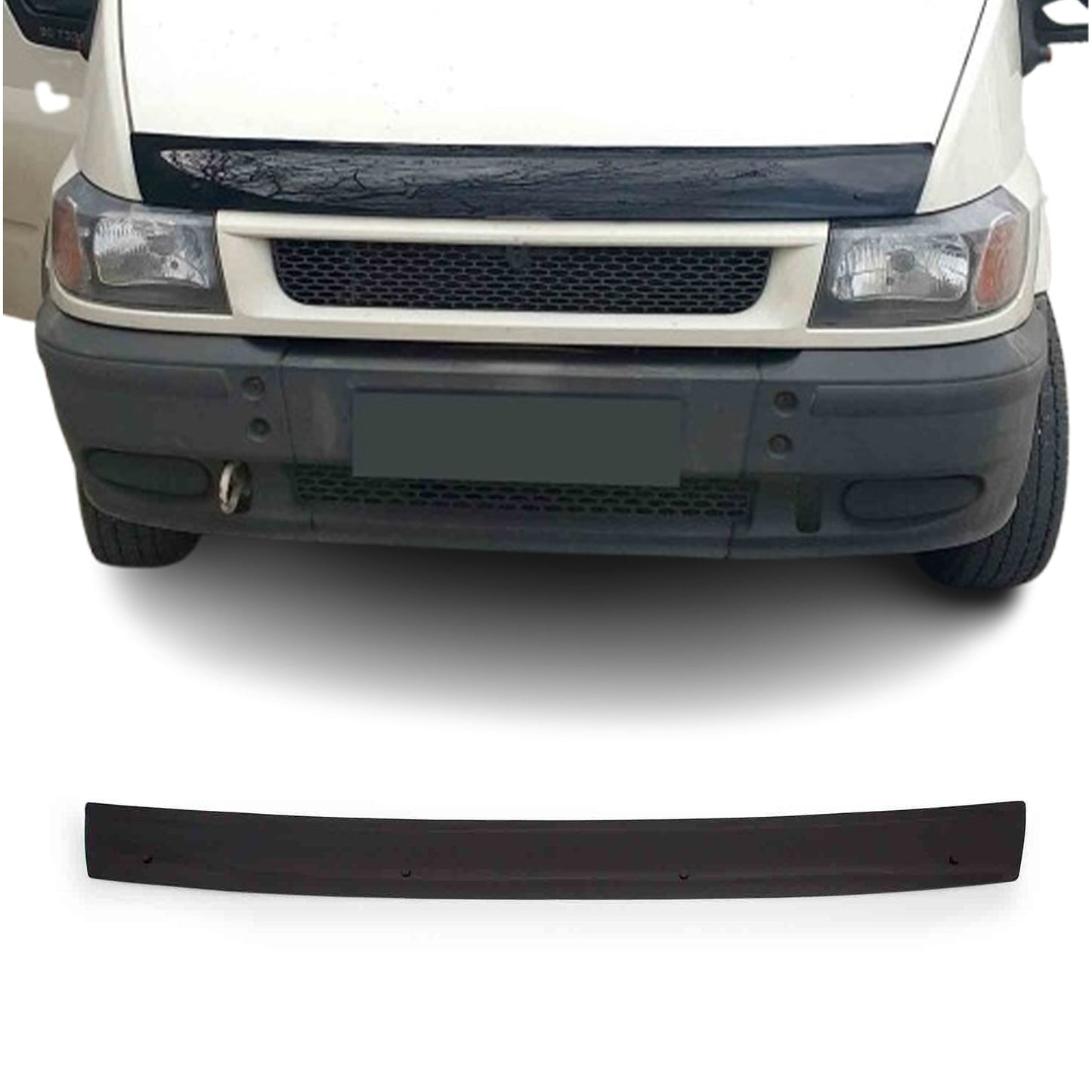 Motorhaube Deflektor Insekten Steinschlagschutz für Ford Transit 2000-06 Dunkel