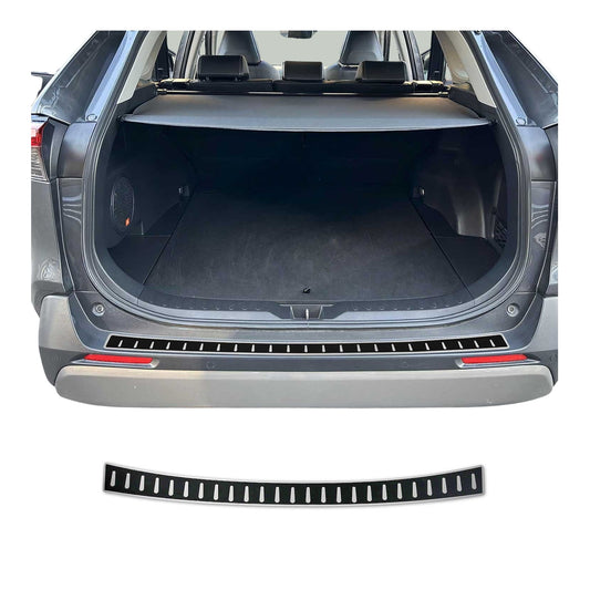 Ladekantenschutz Stoßstange für Toyota RAV4 2018-2025 Edelstahl Kohlefaserfolien