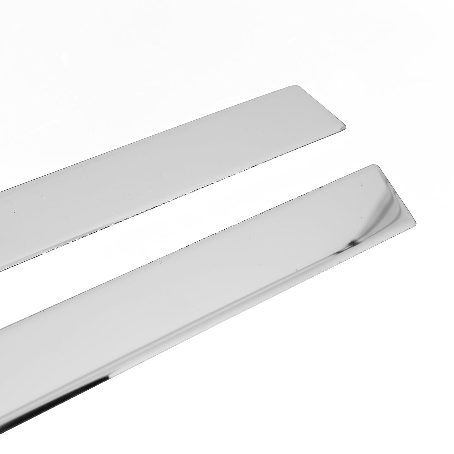 Listwy ozdobne drzwi bocznych do Renault Clio 5 FL 2023-2025, stal nierdzewna chromowana