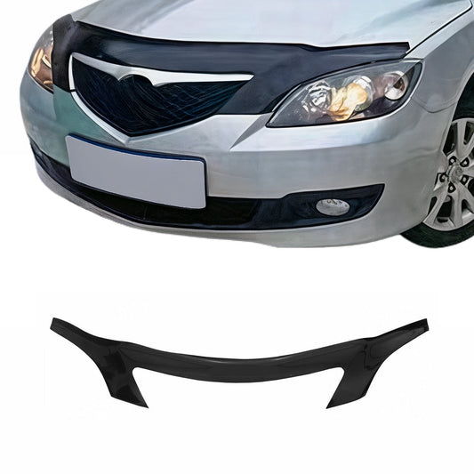 Motorhaube Deflektor Insektenschutz für Mazda 3 2003-2009 Schrägheck Dunkel