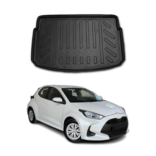 Căptușeală portbagaj/cargo pentru Toyota Yaris 2020-2021, cauciuc TPE, negru