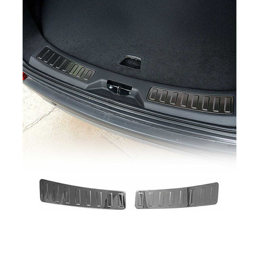 Protecție prag bară de protecție interioară pentru Land Rover Discovery Sport, crom închis, 2x