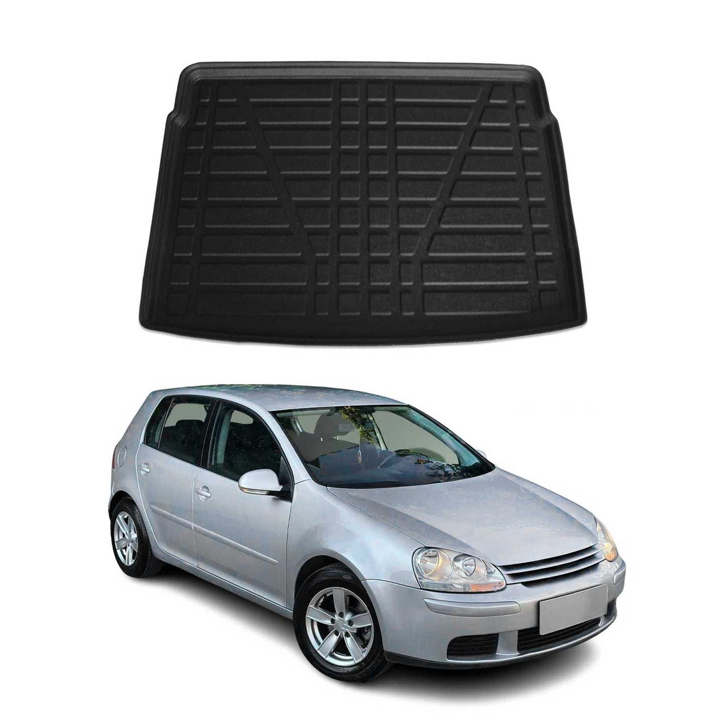Protecție portbagaj/căptușeală pentru VW Golf 2003-2009, cauciuc TPE, negru