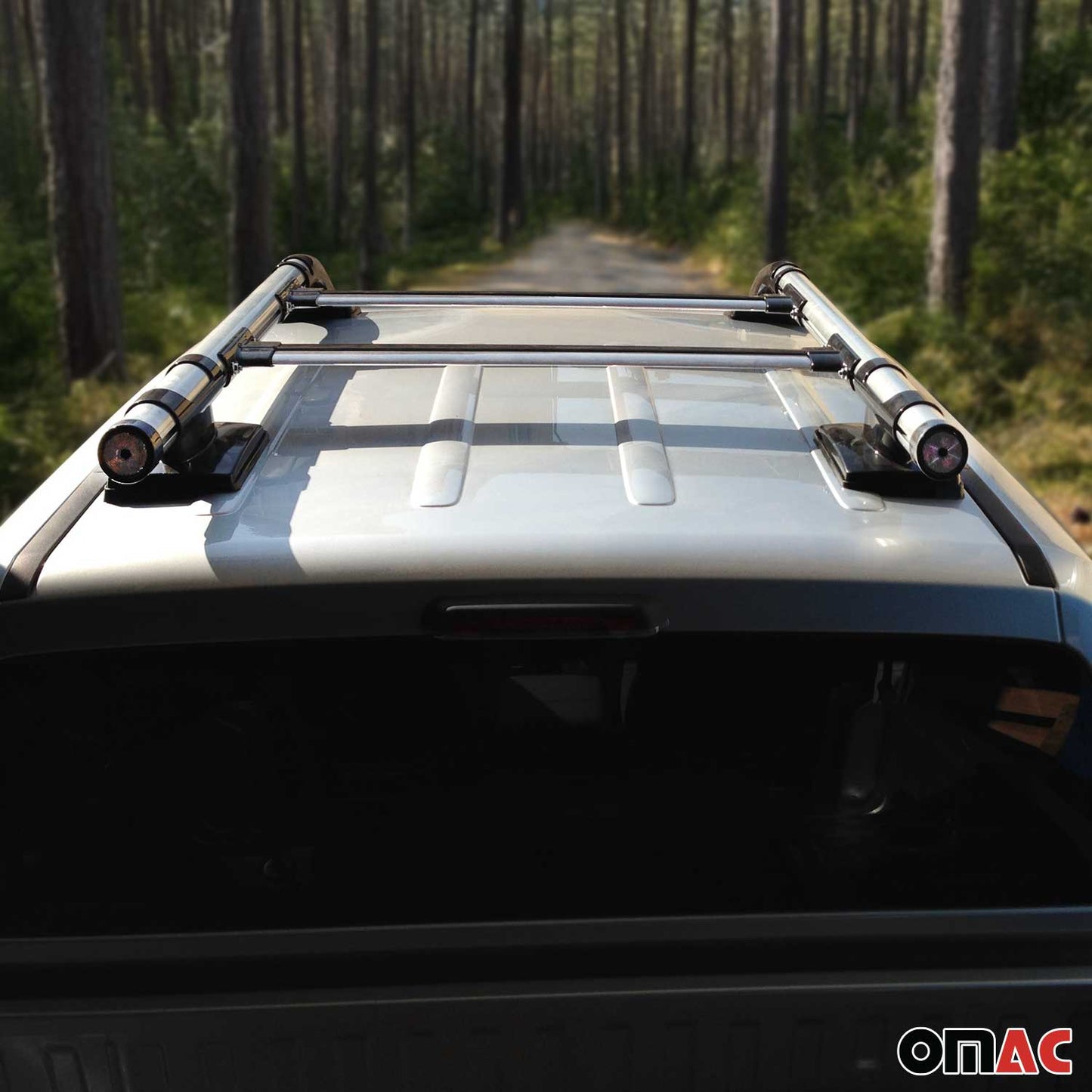 Dachreling Dachträger Gepäckträger Satz für Mazda BT-50 2006-2012 Alu Grau 4x