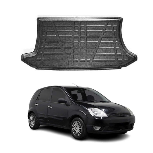 Kofferraumwanne Laderaumwanne für Ford Fiesta 2002-2009 Schrägheck Gummi TPE