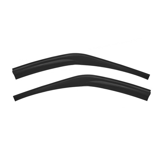 2x Windabweiser Regenabweiser für Ford Transit Van 2015-2024 Acryl Dunkel