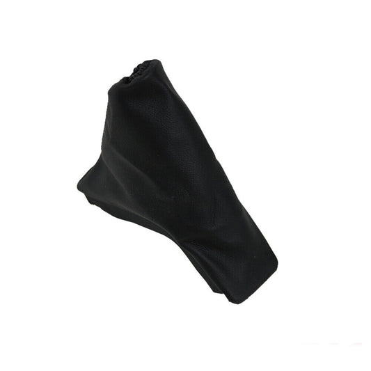 Manetă/mâner frână de mână pentru Opel Astra H 2004-2013, piele ecologică neagră, 1 bucată