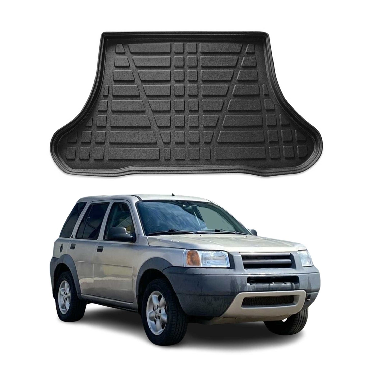 Kofferraumwanne Laderaumwanne für Land Rover Freelander 1998-2007 5tür Gummi TPE