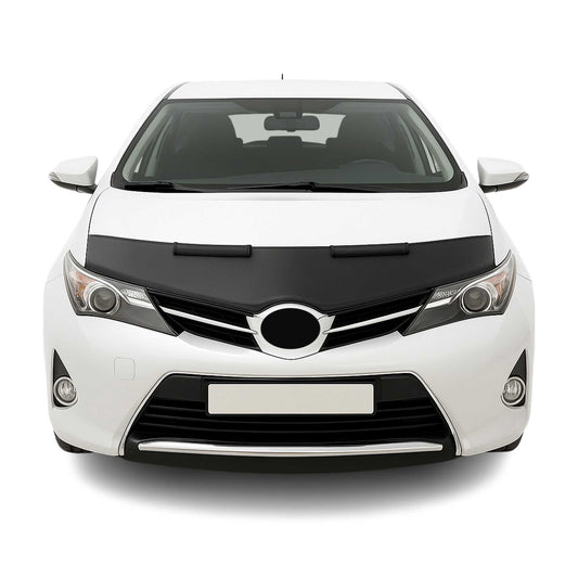 Haubenbra Steinschlagschutz Bonnet Bra für Toyota Auris 2012-2018 Schwarz Halb
