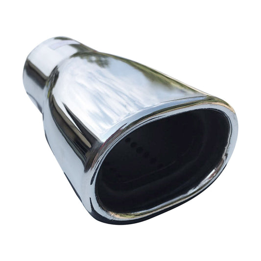 Końcówka rury wydechowej do Chevroleta Cruze Aveo, chrom kobaltowy, stal nierdzewna, 53-59 mm