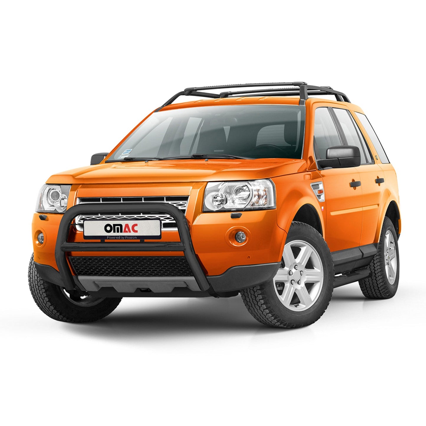 Bară de protecție față pentru Land Rover Freelander 2006-14, omologată ABE, oțel, neagră