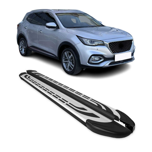 Praguri laterale MG EHS 2019-2025, aluminiu negru