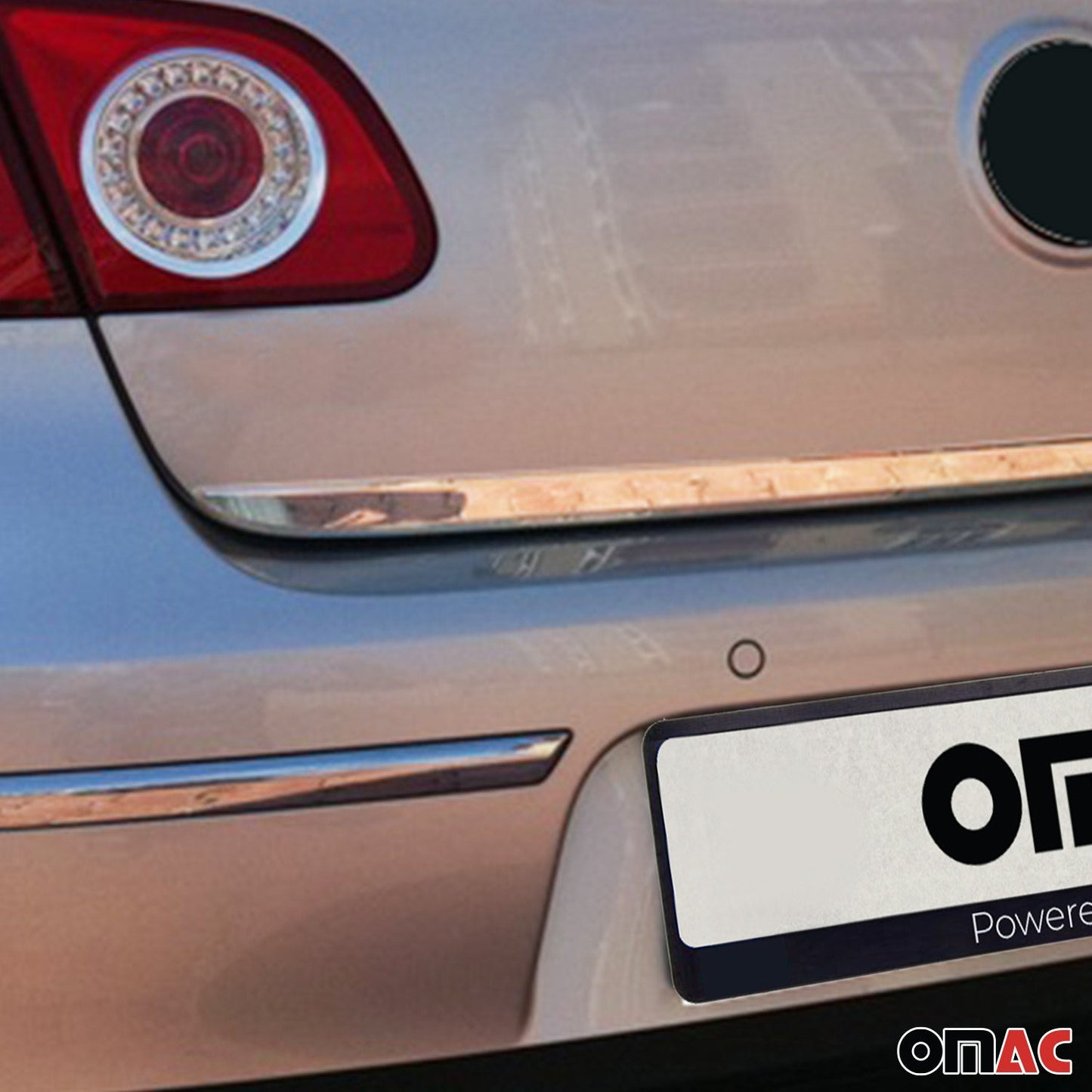 Bandă decorativă portbagaj, bandă decorativă spate pentru VW Passat B6 Sedan 2005-2010, partea inferioară din oțel inoxidabil