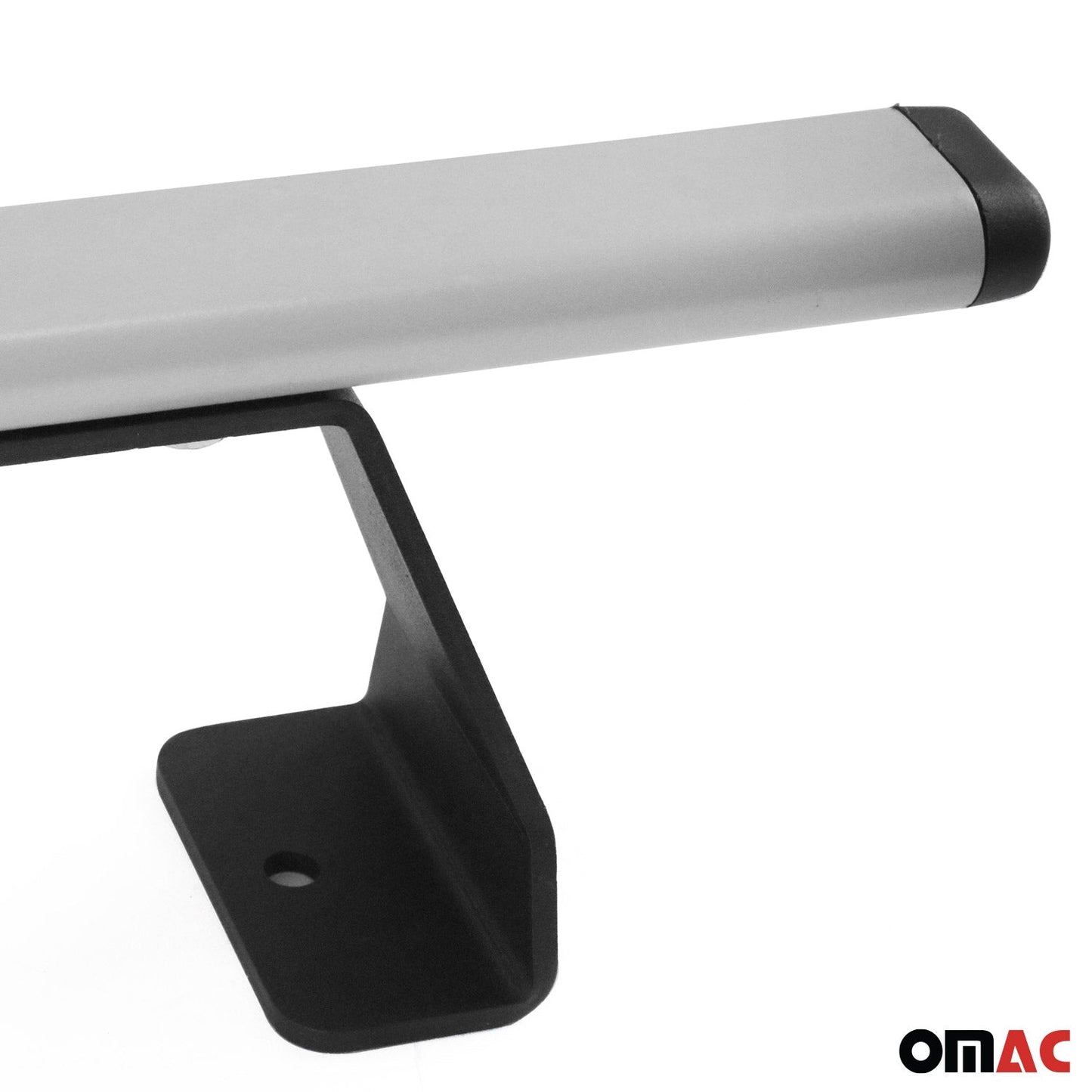 Dachträger Grundtäger für VW Caddy 2004-2015 75kg Stahl Silber 2 tlg