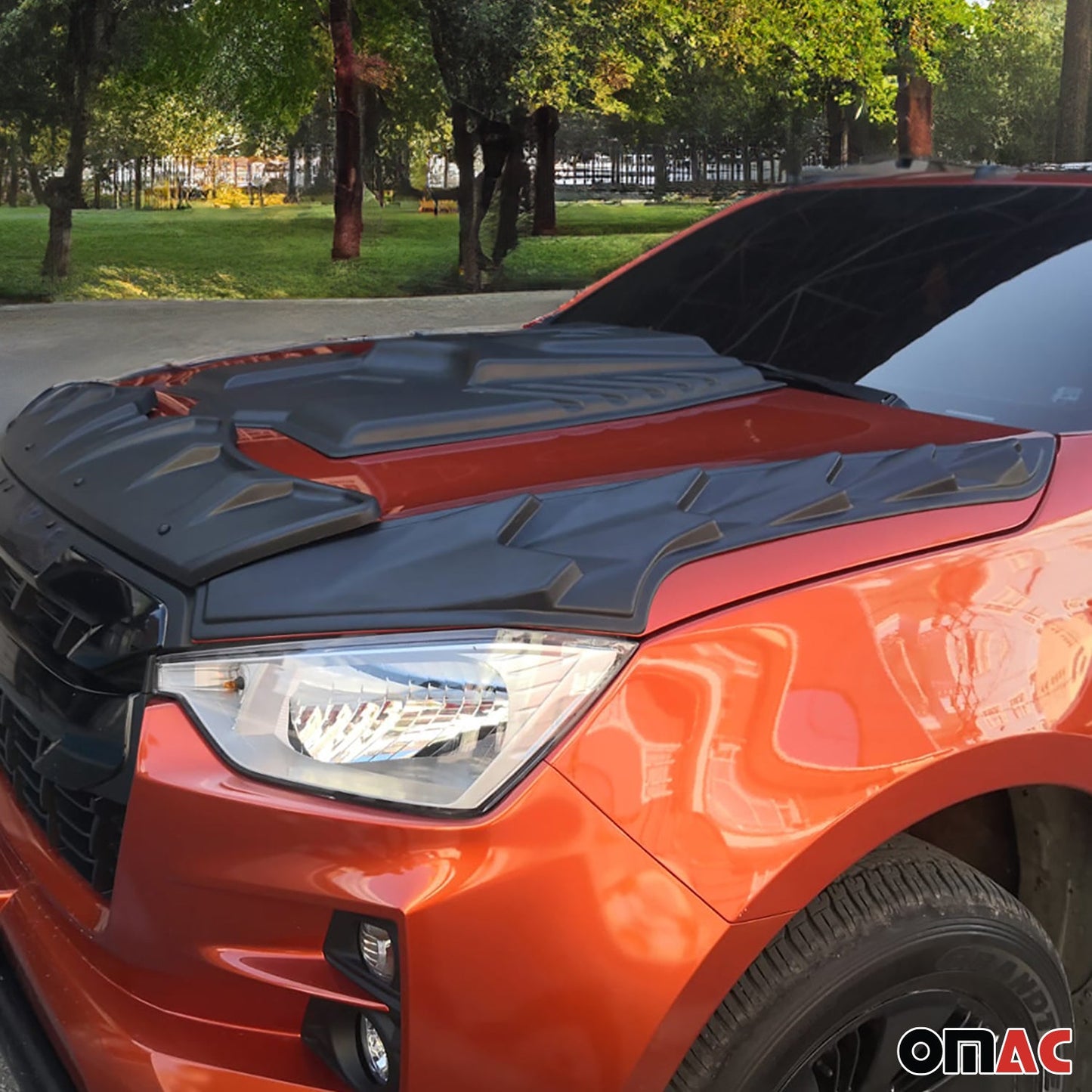 Motorhaube Deflektor Insekten Steinschlagschutz für Isuzu D-Max 2019-2025 Dunkel