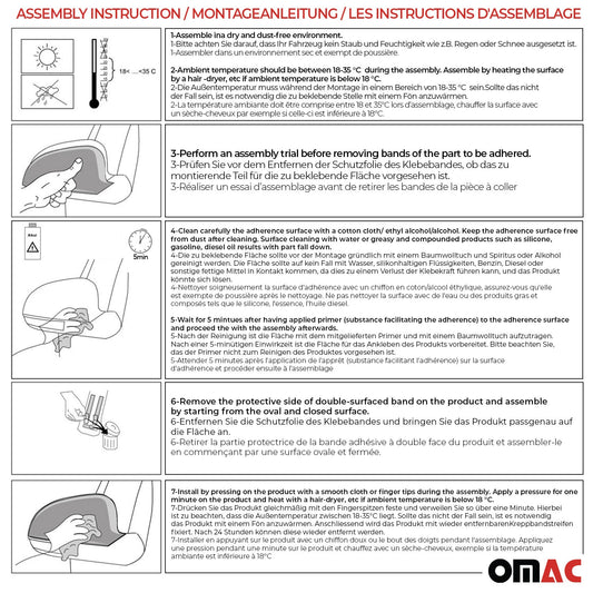 Capace oglinzi, capace oglinzi pentru Opel Vectra C Signum, oțel inoxidabil, argintiu, set 2 piese