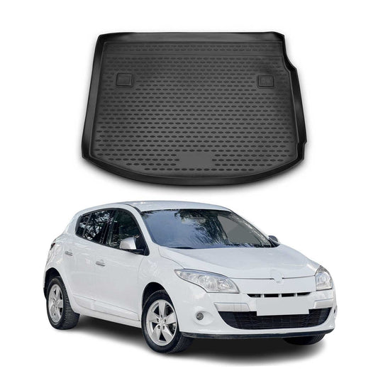 Kofferraummatte Kofferraumwanne für Renault Megane 2010-2016 Schragheck Gummi