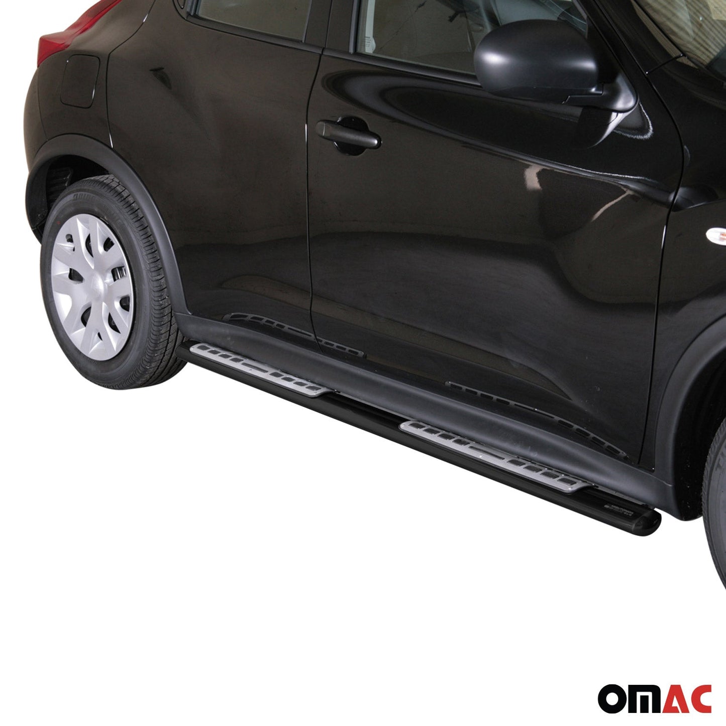 Praguri/praguri laterale din oțel inoxidabil pentru Nissan Juke 2010-2019, negre